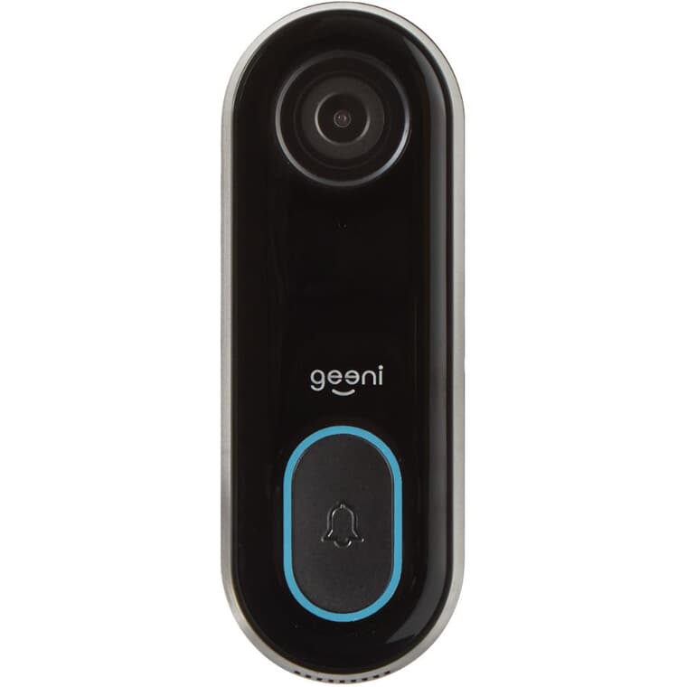 HD Video Security Doorbell - with Wi-Fi, Wired