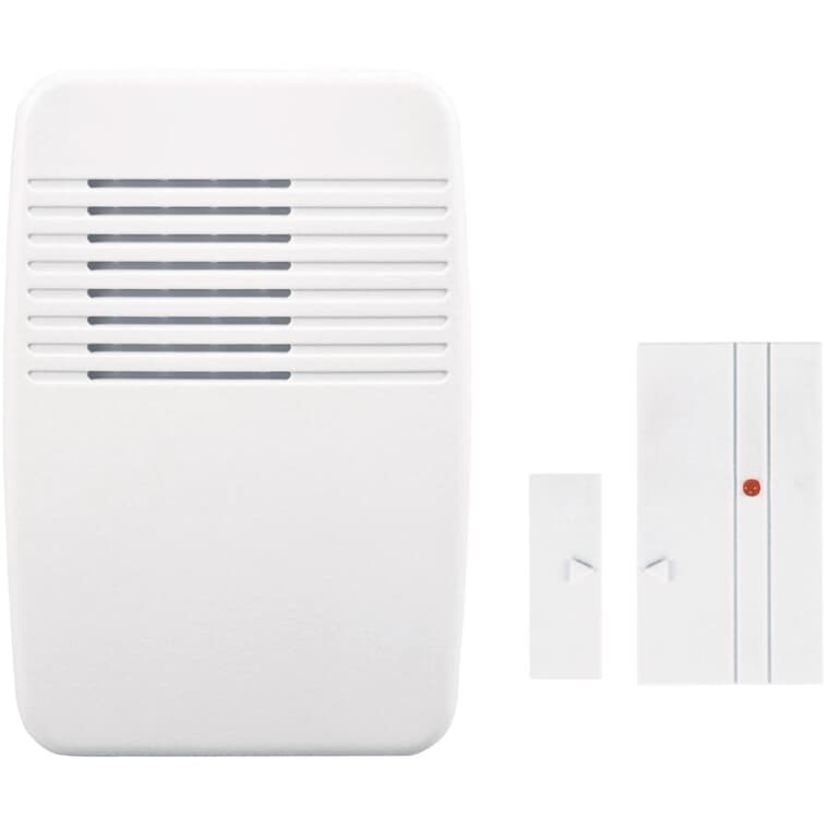 Wireless Door & Window Alert Chime Kit - White