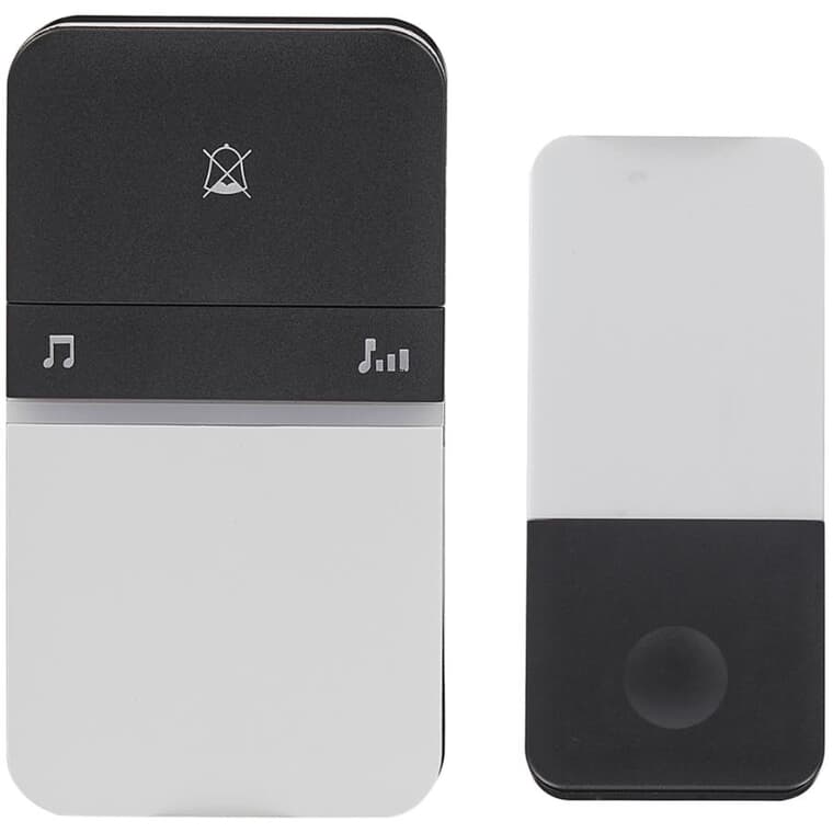 Piezo Battery Free Wireless Doorbell with Push Button