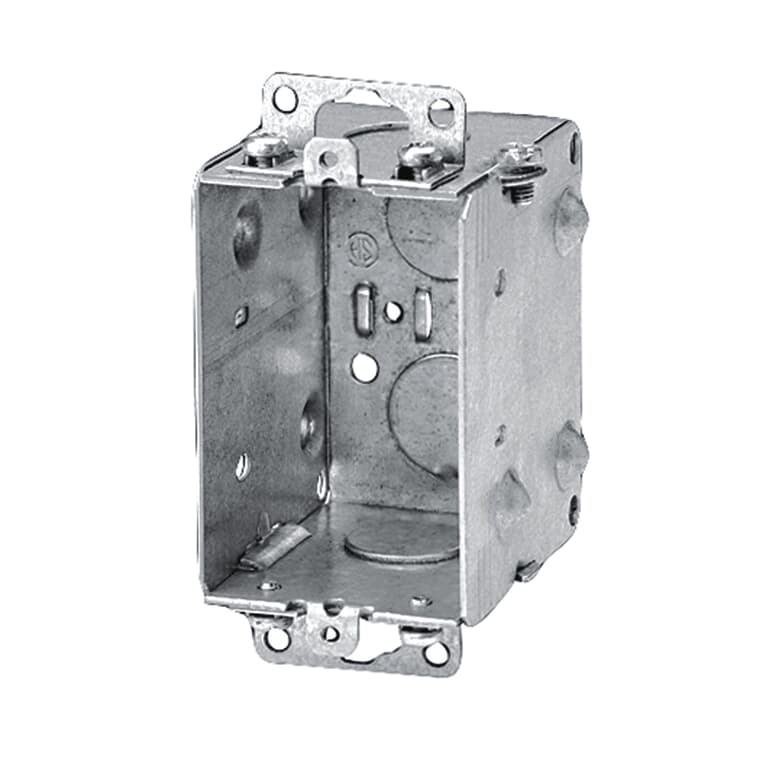 2-1/2" Gangable Switch Box with Reverse Mounting Ears