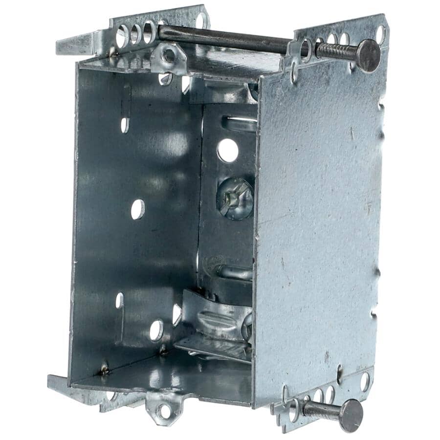 IBERVILLE 2-1/2" Non-Gangable Switch Box with Nails | Home Hardware