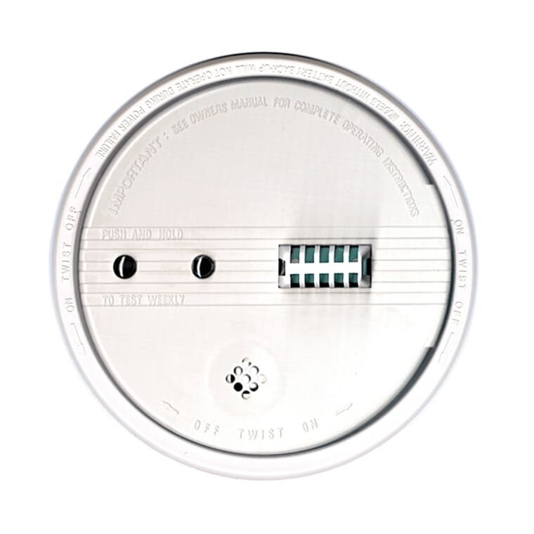 Wire-In Heat Detector, with Battery Backup