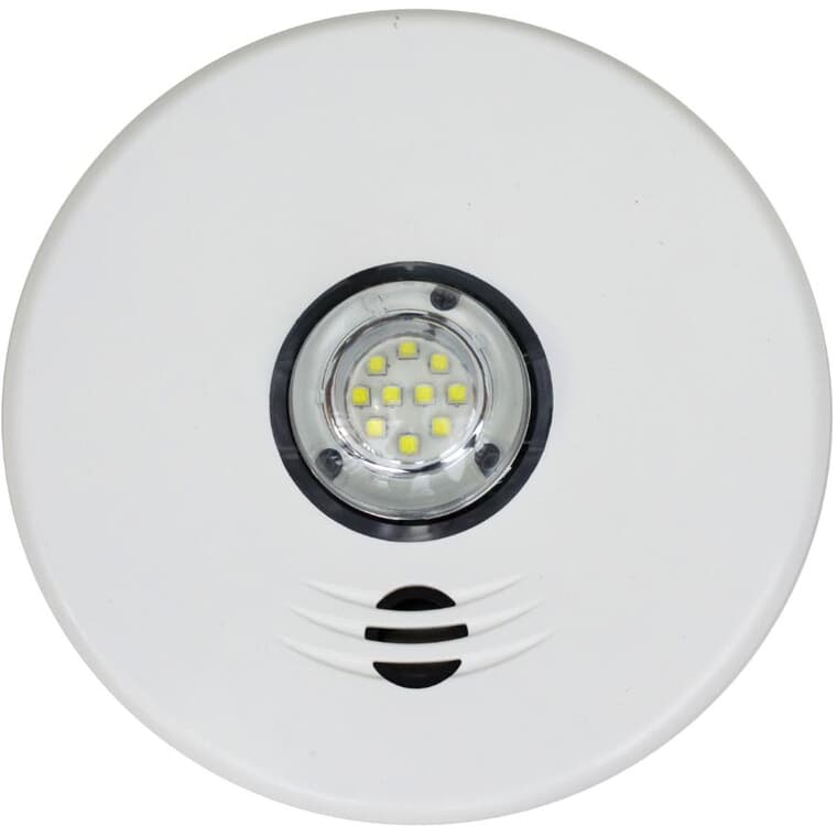 Integrated Talking Smoke Detector, with LED Strobe Light