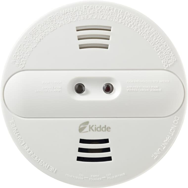 Battery Operated Photoelectric and Ionization Smoke Detector