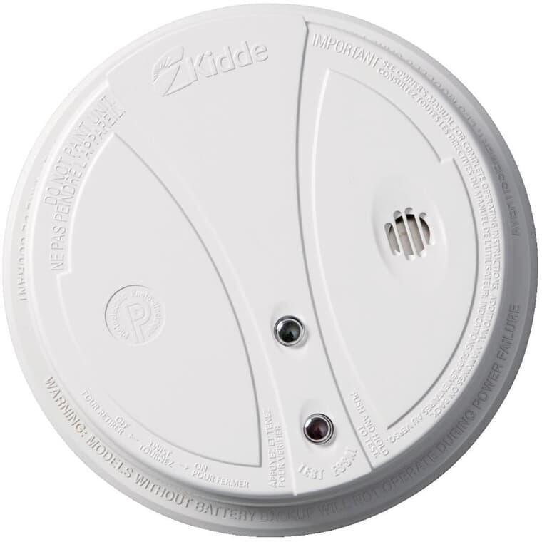 Wire-In Photoelectric Smoke Detector - with Battery Back-Up