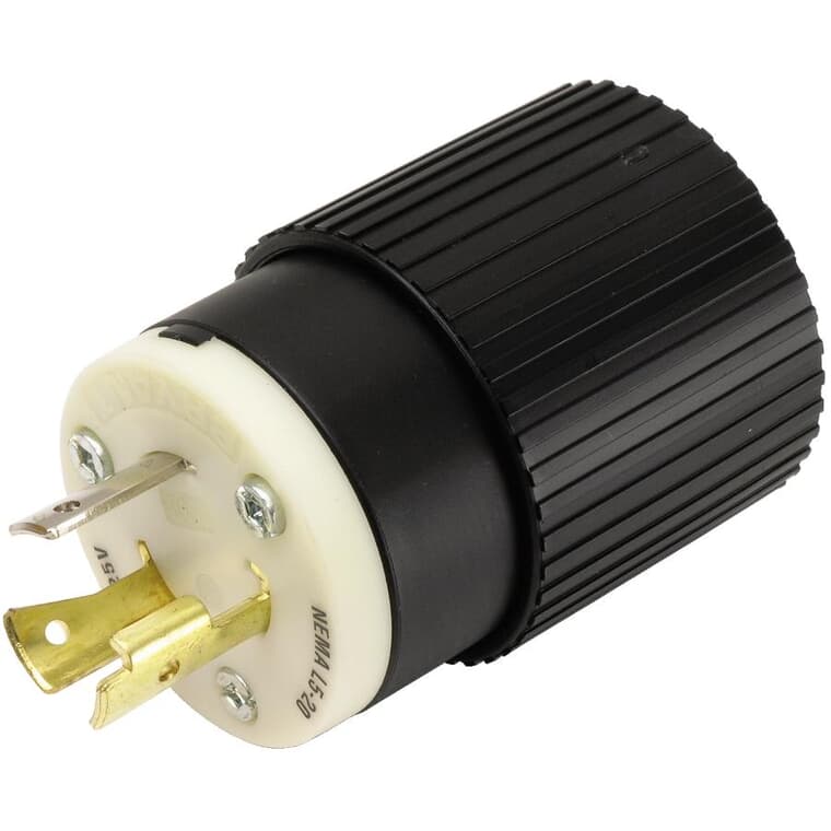 20 Amp 125V Twist Electrical Plug