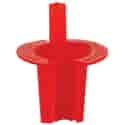 Xadnitu 200 Pcs 5/16 Inch Plastic Anti-Short Bushings - For 14/2, 14/3, 12/2 AC & FMC Wires, Red