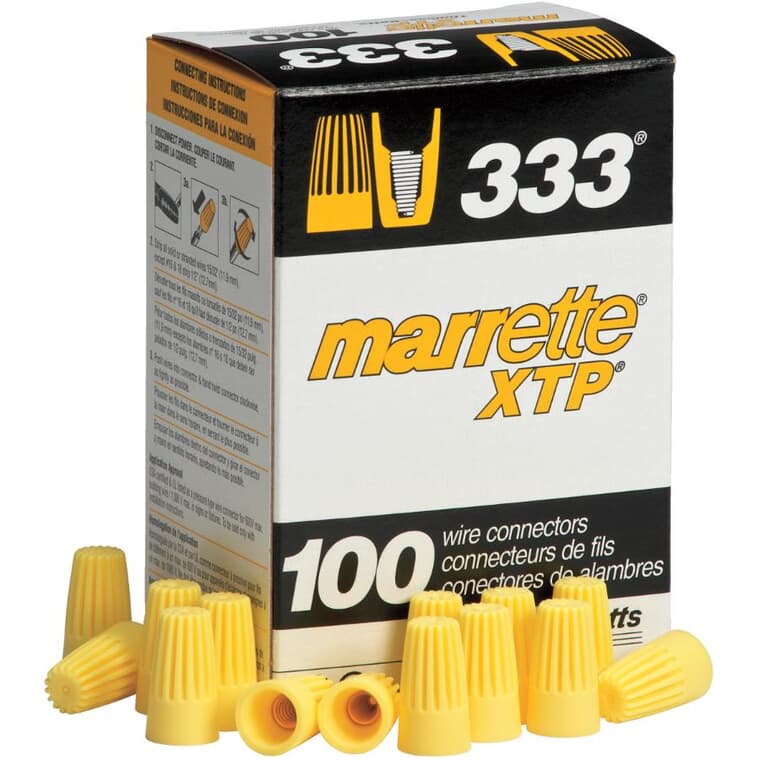XTP Twist-On Wire Connectors - 100 Pack