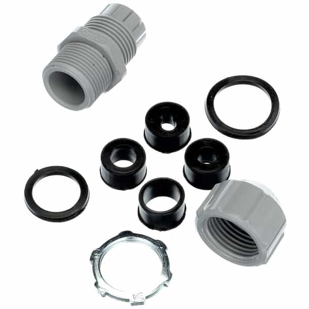 Réducteur De Conduit 10 à 8 Pouces – Kit De 2 Pour Chauffage Et Ventilation, Couleur Gris