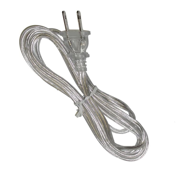 6' Clear Lamp Cord