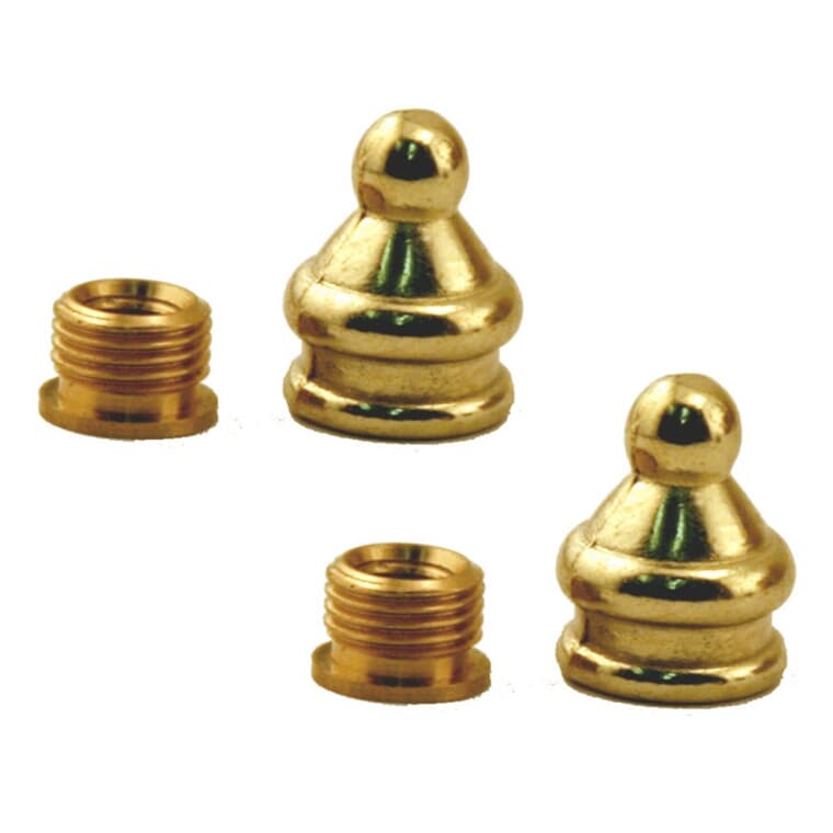 2 Pack Finials with Reducer