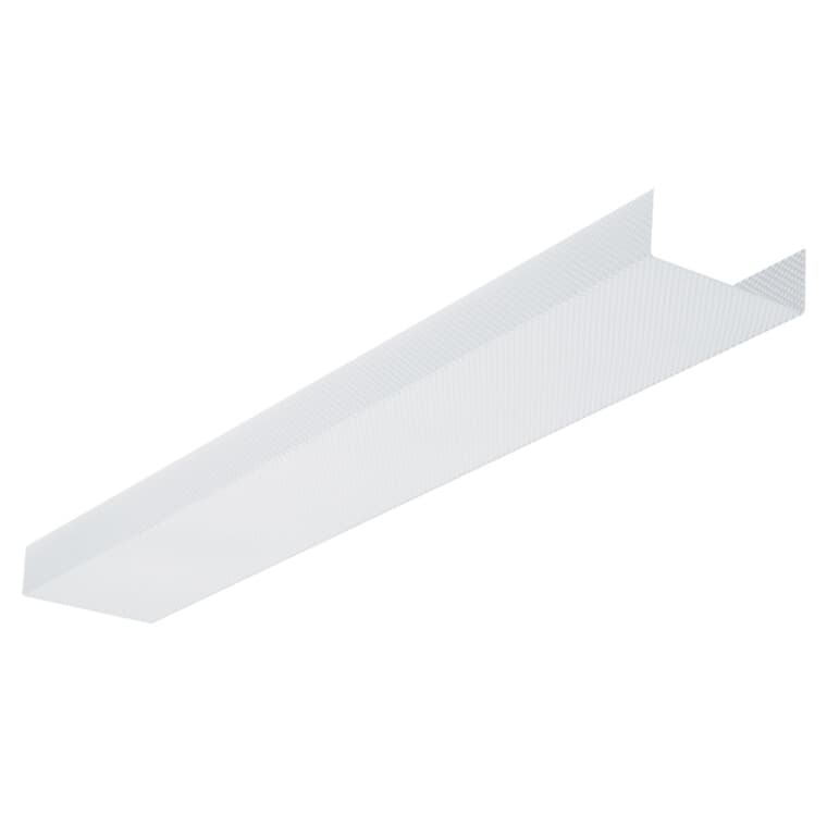 Replacement Lens for 5.5" x 48" Fluorescent Wrap Around Light Fixture
