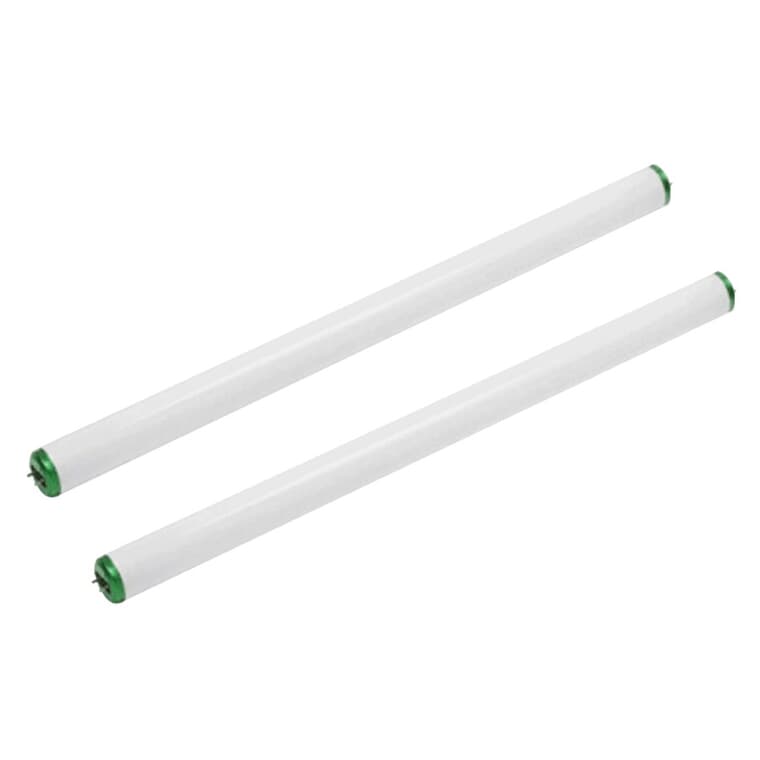 20W T12 Bi-Pin Cool White Fluorescent Light Bulbs - 24", 2 Pack