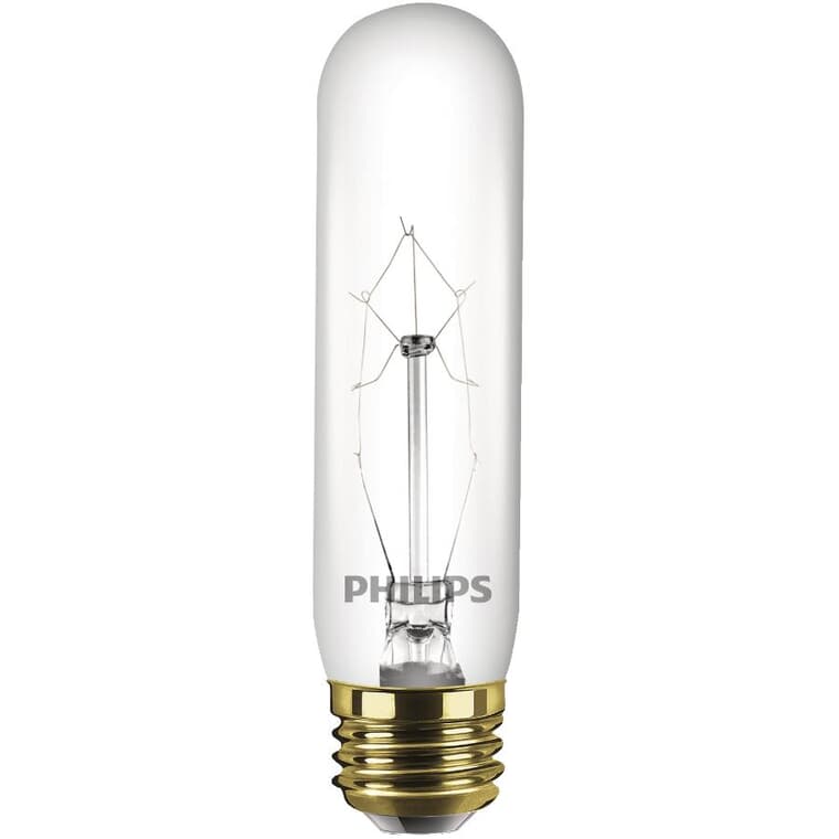 Ampoule T10 de 40 W à culot moyen pour électromenager, transparent
