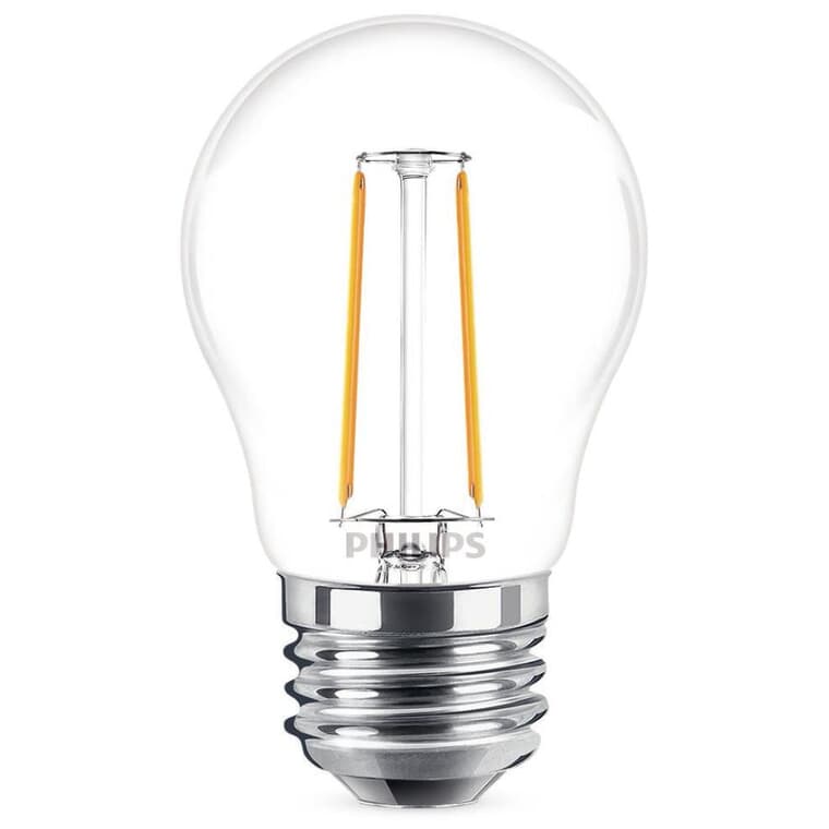 3W A15 Medium Base Clear Vintage LED Light Bulb