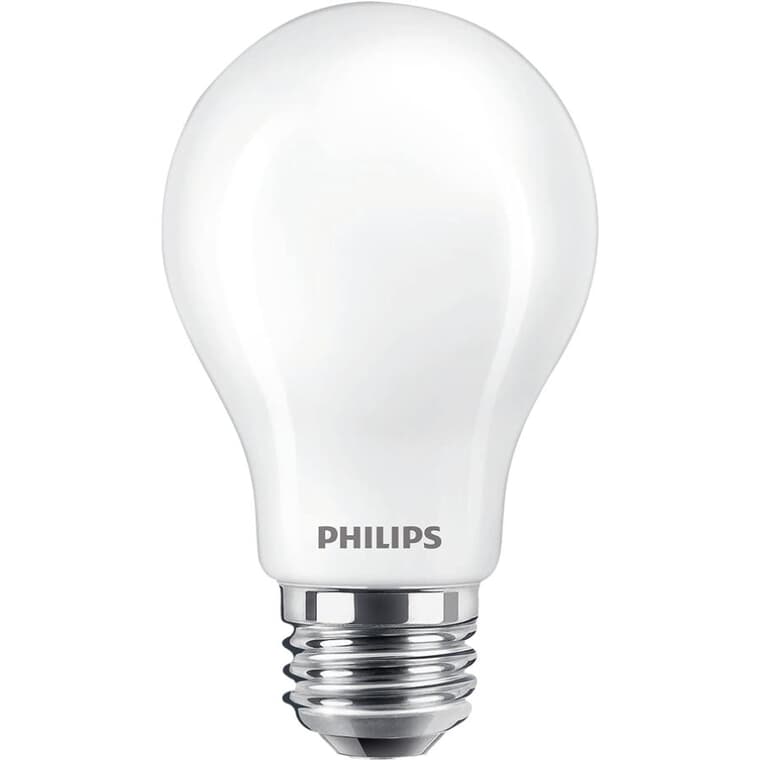 Paquet de 3 ampoules à DEL A19 de 8 W ultra définition blanc doux lumière chaude et intensité variable