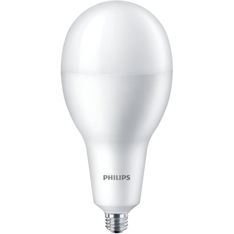 42W A40 Medium Base Daylight High Lumen LED Light Bulb