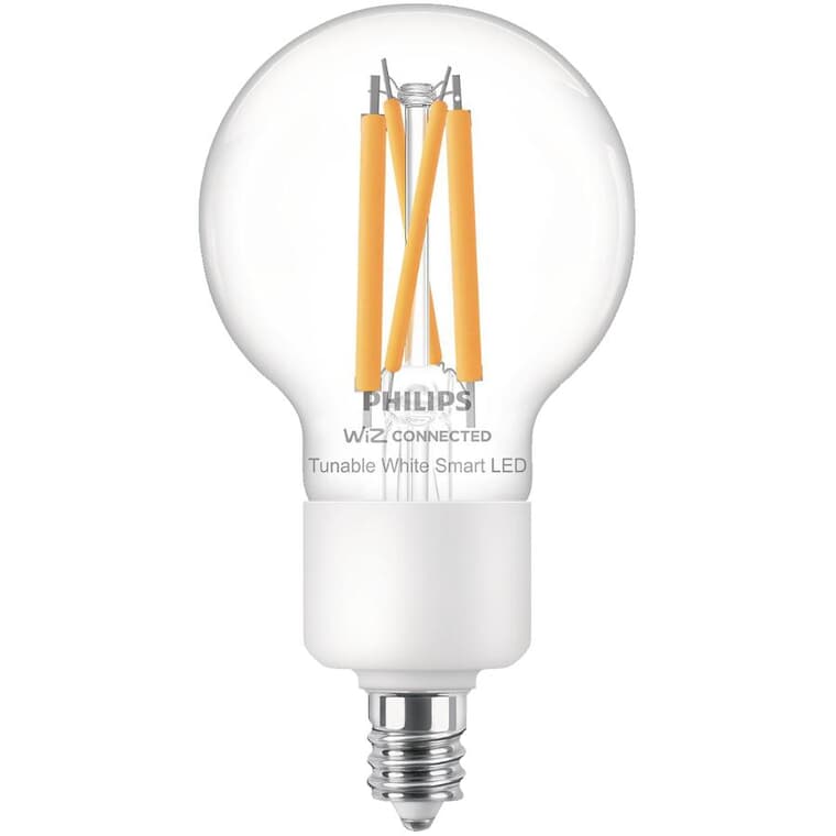 3.8W G16.5 Tunable Smart Clear Globe LED Light Bulb