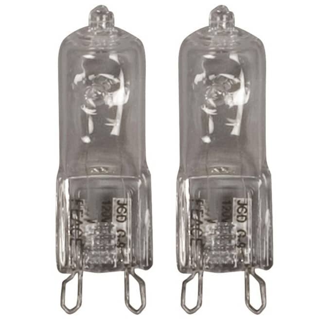 GALAXY:20W T3 Capsule G9 Base Halogen Capsule Light Bulbs - 2 Pack