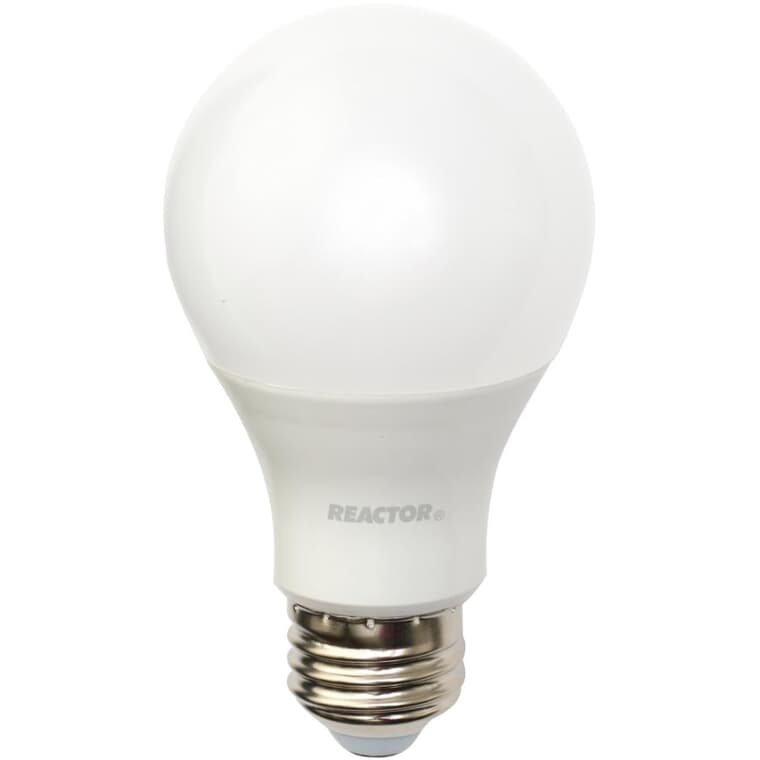 10W A19 Medium Base Soft White Dimmable LED Light Bulbs - 2 Pack