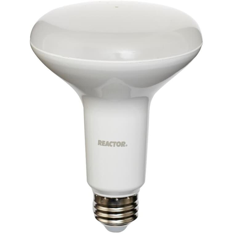 Ampoule à DEL BR30 de 9,5 W à culot moyen et à intensité variable, blanc doux