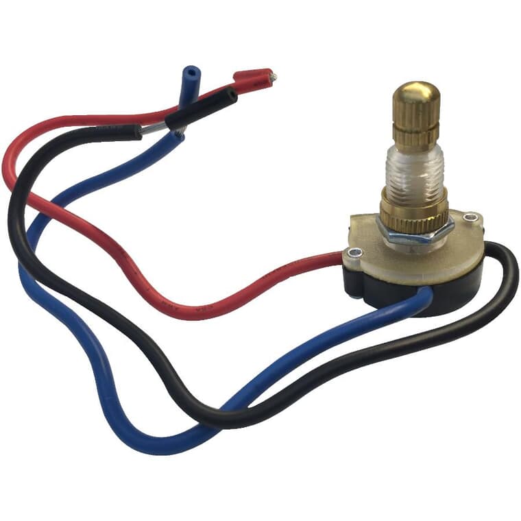 3 Position Rotary Canopy Switch