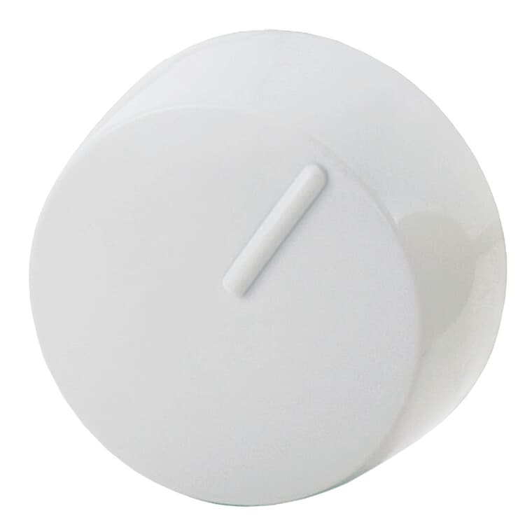 Bouton de rechange pour gradateur rotatif, blanc