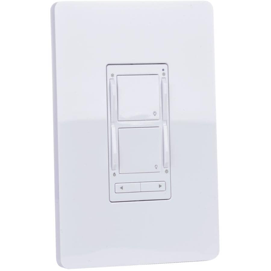 TRENZ LIGHTING:Connected by WiZ Smart Room Controller Switch – with Wi-Fi Technology, White