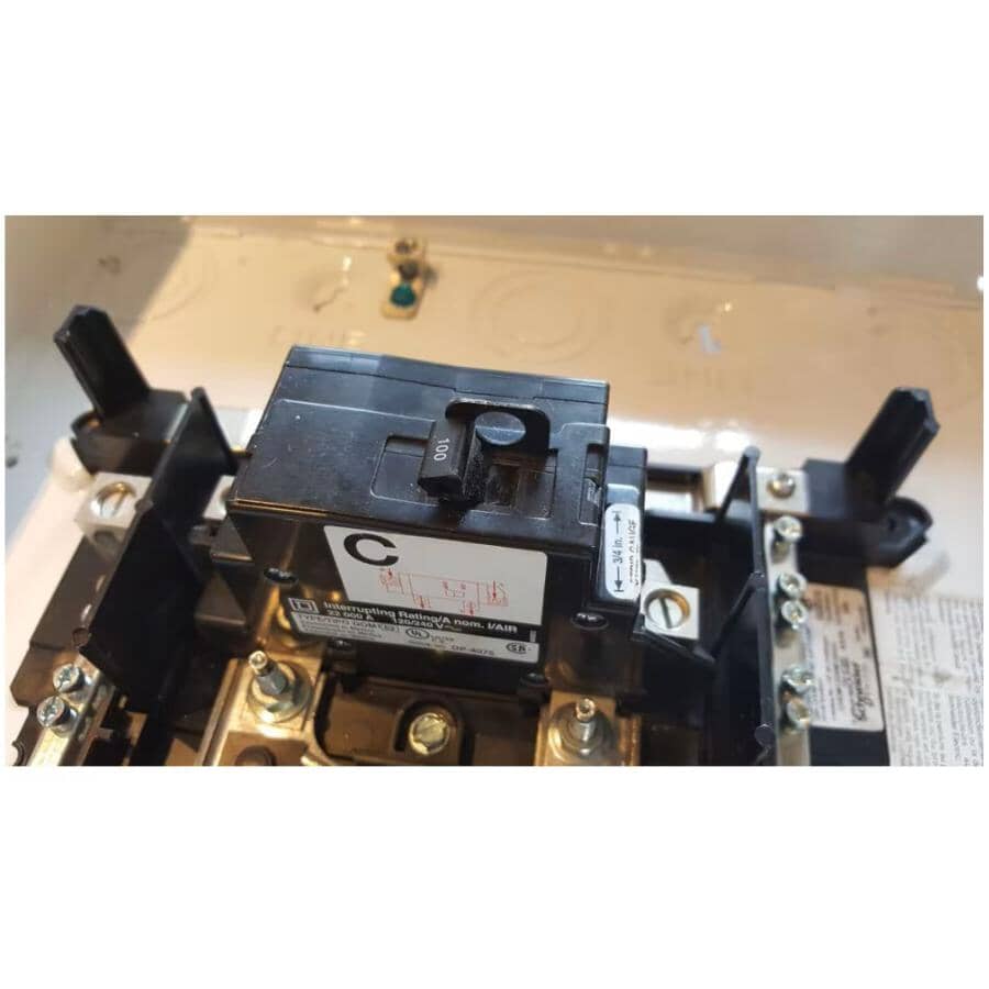 SCHNEIDER ELECTRIC Homeline 100 Amp 12/24 Circuit Retrofit Electric ...