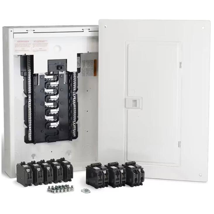 SCHNEIDER ELECTRIC Homeline 100 Amp 16/32 Circuit Retrofit Panel ...