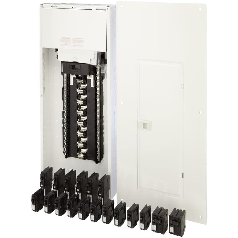 200 Amp 30/60 Circuit Arc Fault Plug-On Panel Package with Breakers