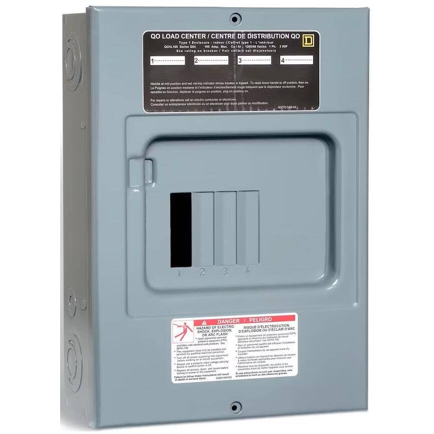 SQUARE D 4 Circuit Surface Mount Loadcentre | Home Hardware