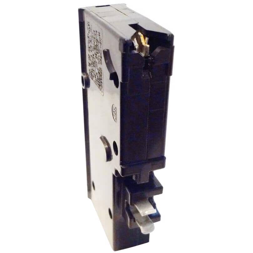 Homeline 15 Amp Single Pole Dual Function AFCI/GFCI Plug-On Circuit Breaker – Combination Arc & Ground Fault Protection, Time Saver Diagnostics, No Pigtail