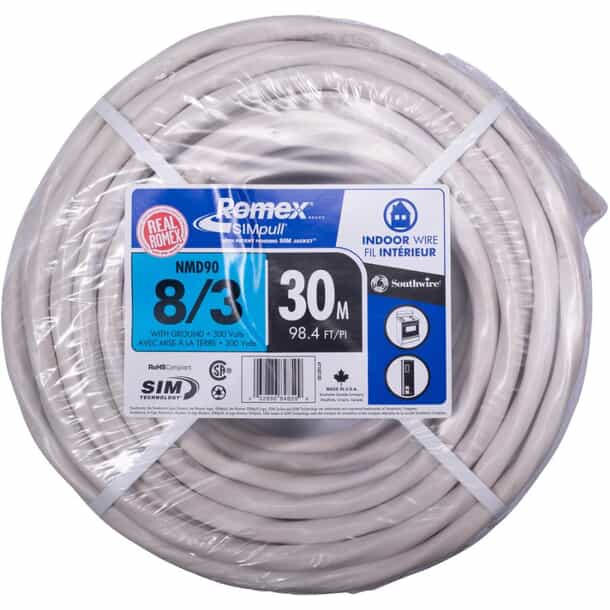 SOUTHWIRE 30M 8/3 NMD Home Hardware