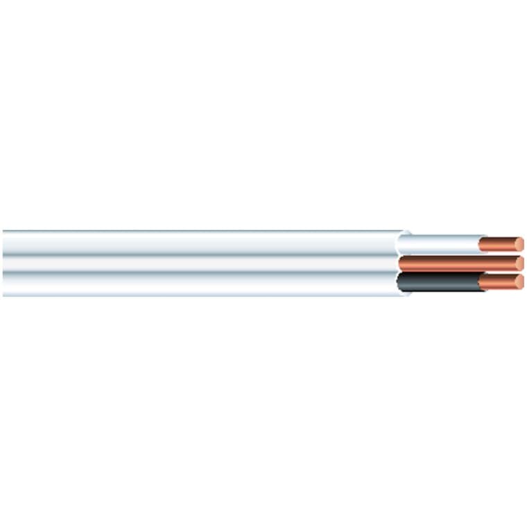 NMD-90 Copper Electrical Wire - White, 75 m