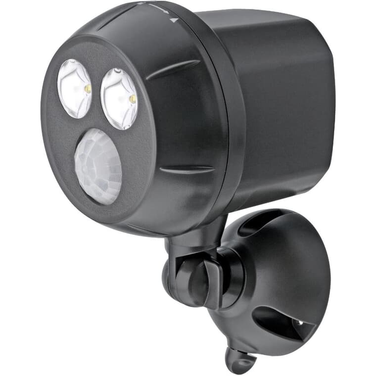 UltraBright Battery Operated Motion Sensor LED Spotlight - Brown, 300 Lumens