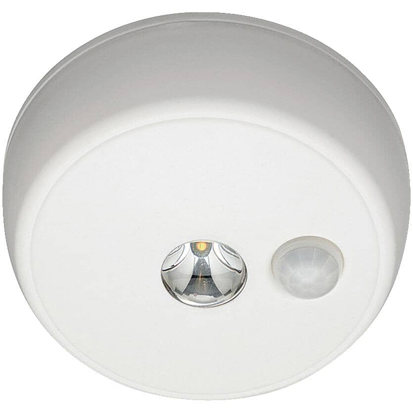 Mr Beams White Battery Operated Led Motion Sensor Ceiling Light Home Hardware - Are There Battery Operated Ceiling Lights