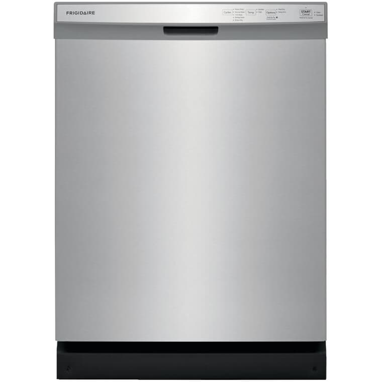 Built-In Tall Tub Dishwasher (FFCD2418US) - Front Control + Stainless Steel with Plastic Interior, 24"