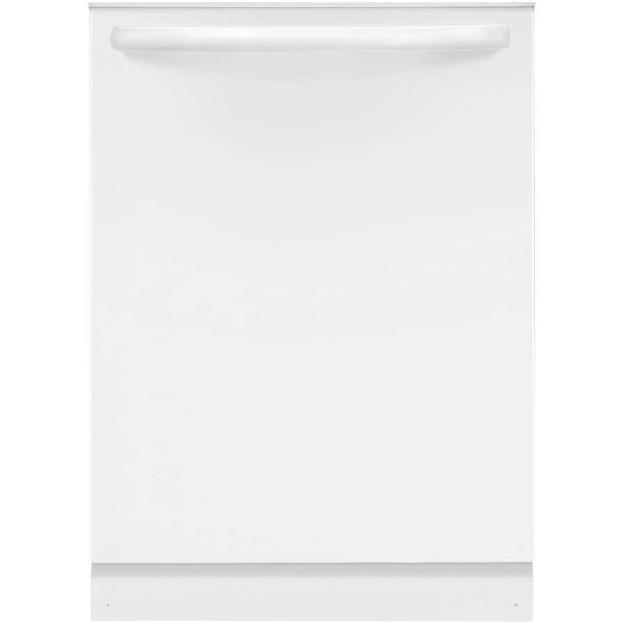 FRIGIDAIRE:Built-In Tall Tub Dishwasher (FFID2426TW) - Top Control + White with Plastic Interior, 24"