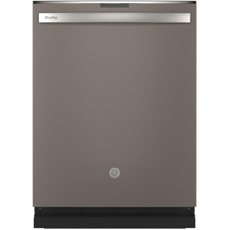 Built-In Tall Tub Dishwasher (PDT715SMNES) - Top Control + Slate with Stainless Steel Interior, 24"