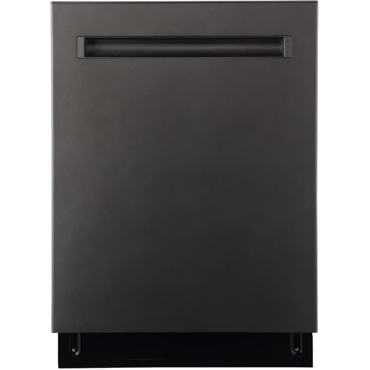 24" Built-In Tall Tub Dishwasher (GBP655SMPES) - Top Control + Slate with Stainless Steel Interior