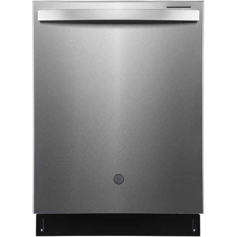 24" Built-In Tall Tub Dishwasher (PBT865SSPFS) - Top Control + Stainless Steel