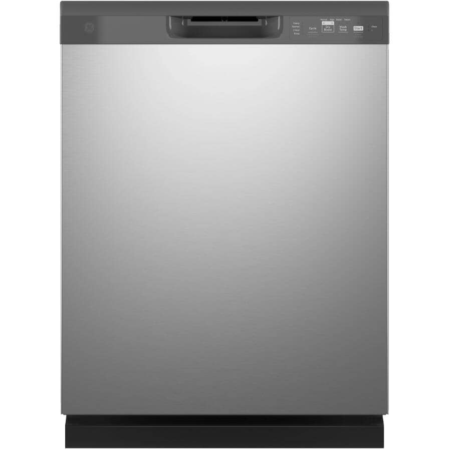 GE:24" Built-In Dishwasher (GDF510PSRSS) - Front Control + Stainless Steel