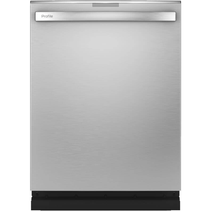 GE PROFILE:Built-In Tall Tub Dishwasher (PDT715SYNFS) - with Piranha Hard Food Disposer, Stainless Steel with Stainless Steel Interior, 24"