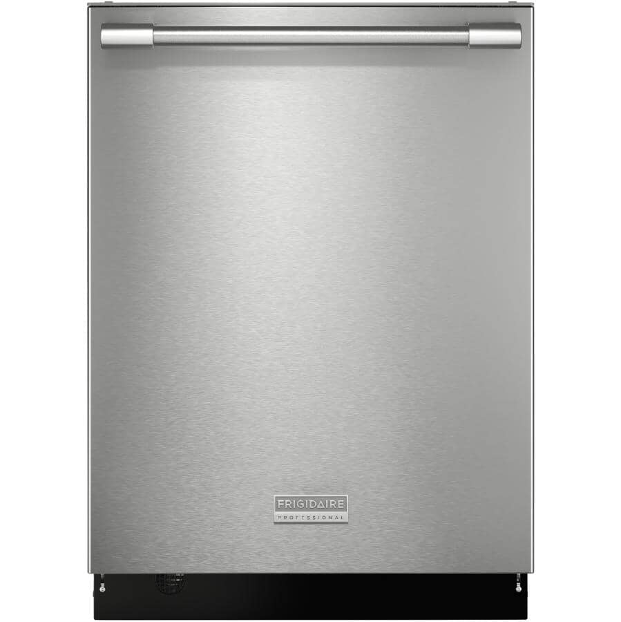 FRIGIDAIRE PROFESSIONAL:24" Built-In Dishwasher with CleanBoost (PDSH4816AF) - Top Controls + Stainless Steel