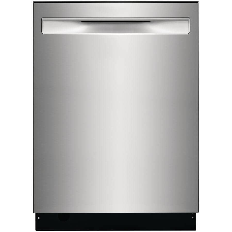 FRIGIDAIRE GALLERY:24" Built-In Dishwasher (FGIP2479SF) - with Hidden Controls + Stainless Steel