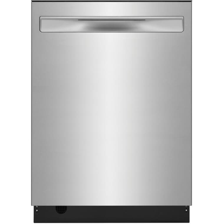 24" Built-In Dishwasher (FDSP4401AS) - with Hidden Controls, Stainless Steel