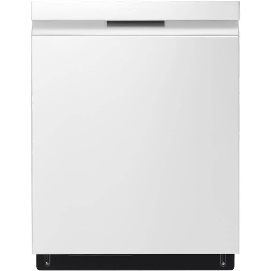 LG:24" Built-In Dishwasher (LDPN4542W) - with Top Controls + QuadWash + Dynamic Dry, White
