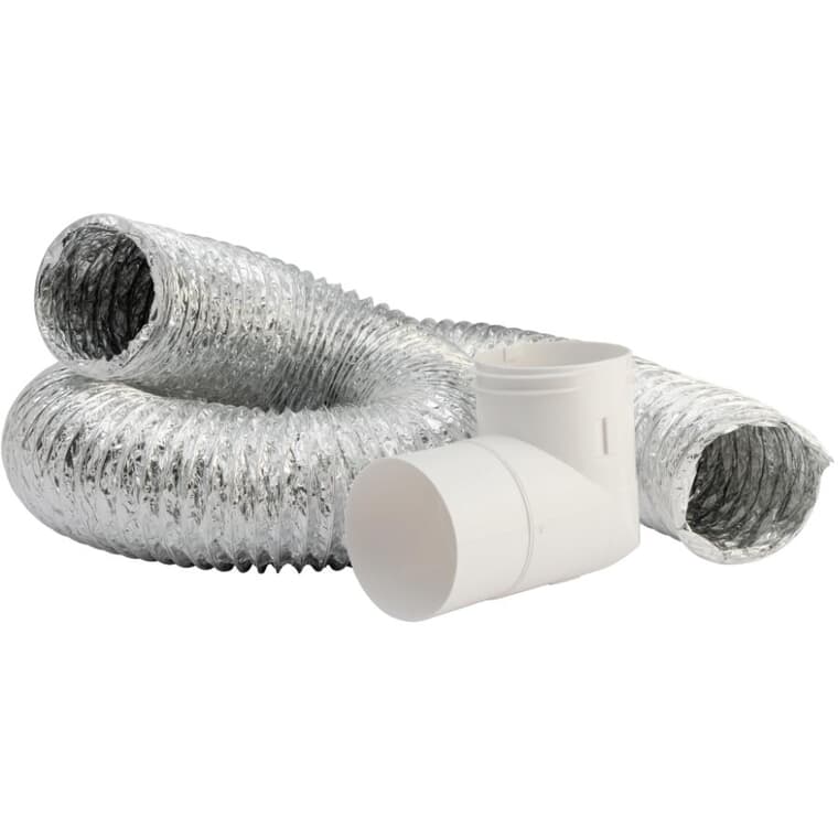 4" x 8' Dryer to Duct Vent Kit