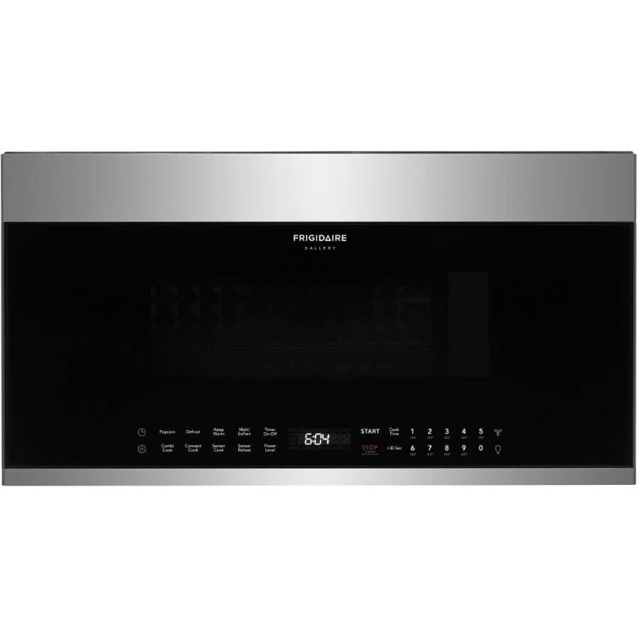 FRIGIDAIRE GALLERY:1.5 cu. ft. Over-The-Range Microwave Oven (FGBM15WCVF) - with Convection, Smudge Proof Stainless Steel, 1450W